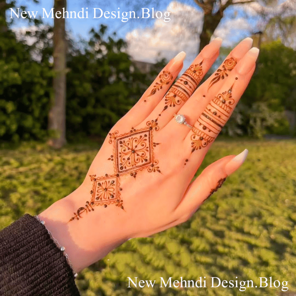 Mehndi Design Easy and Beautiful