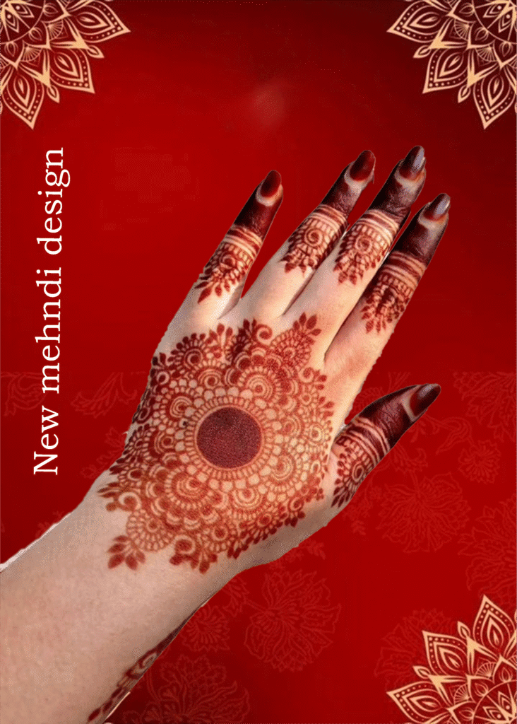 Simple Mehandi Designs