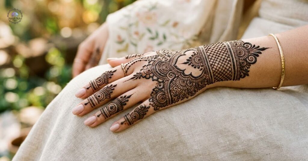 Back Hand Mehndi Design