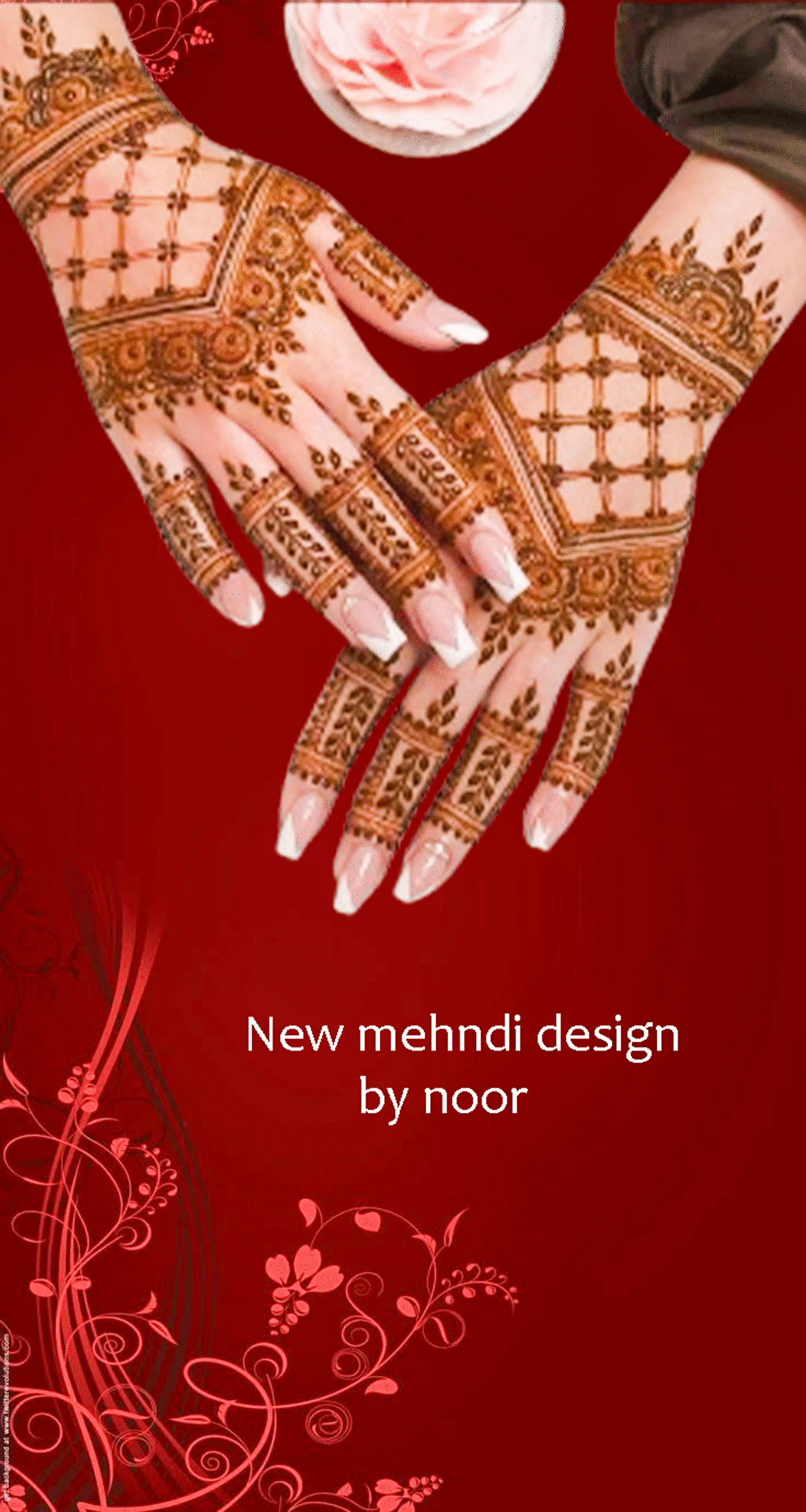 Simple Mehndi Styles for Your Front Hand