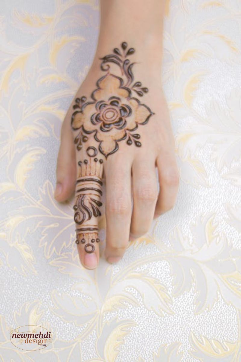 Simple Mehndi Designs for Beginners