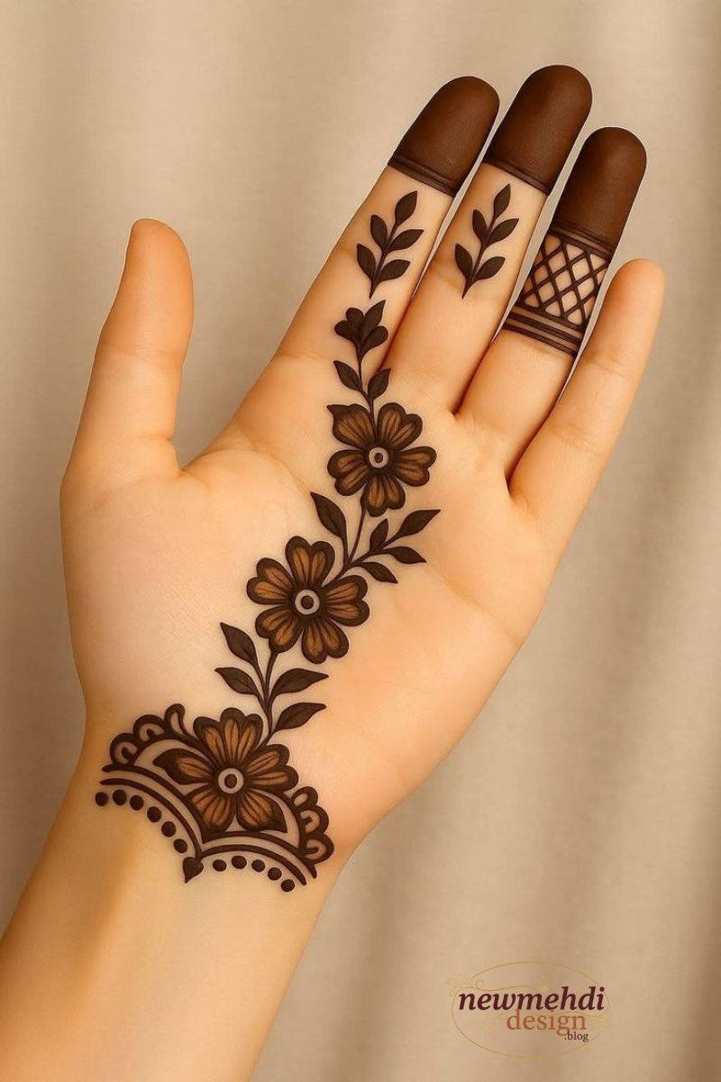 Unique & Modern Arabic Mehndi Ideas