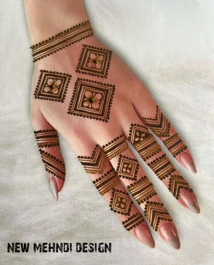 Finger Mehndi Patterns