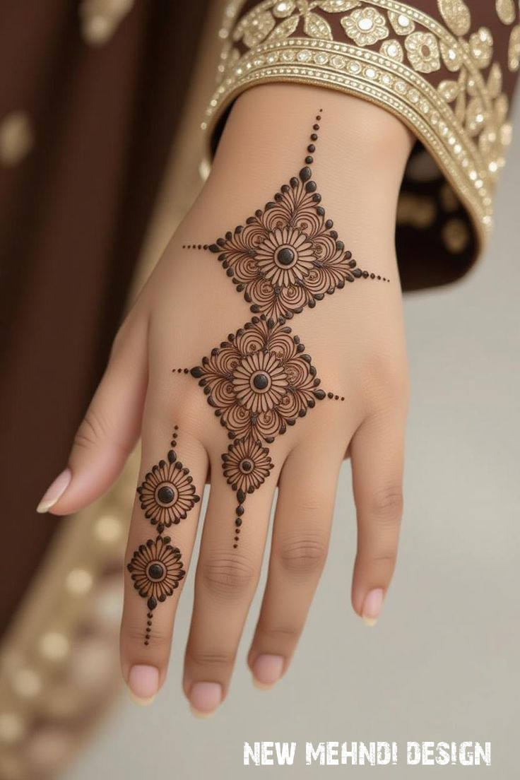 Mandala-Inspired Simple Design