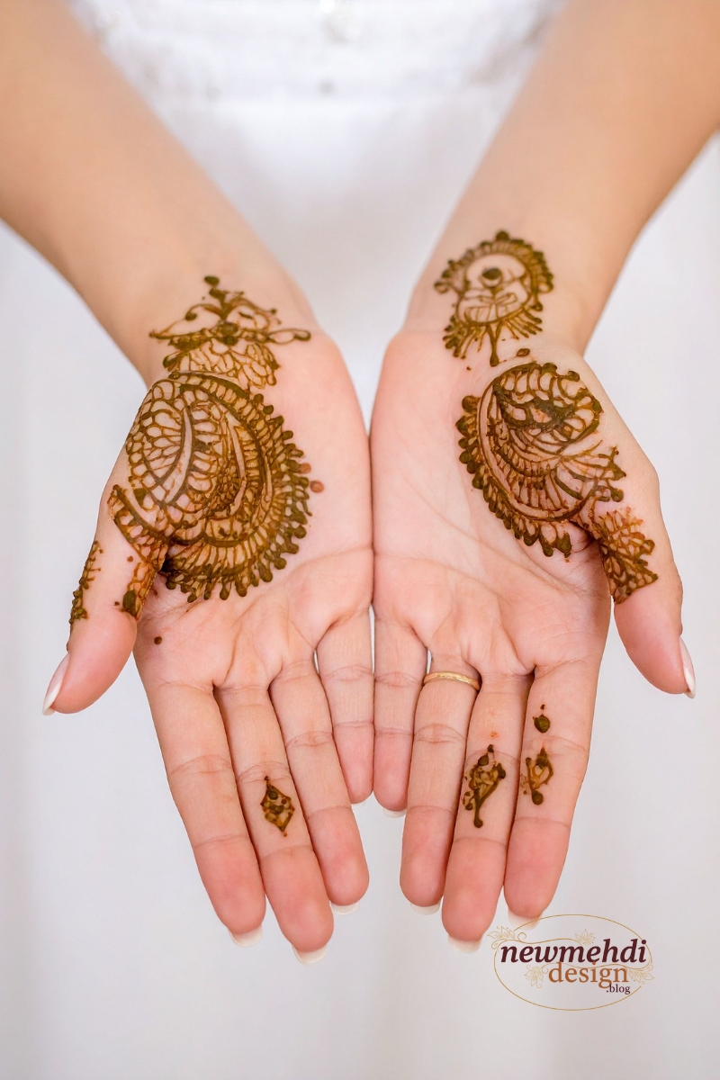 easy mehndi designs for childrens