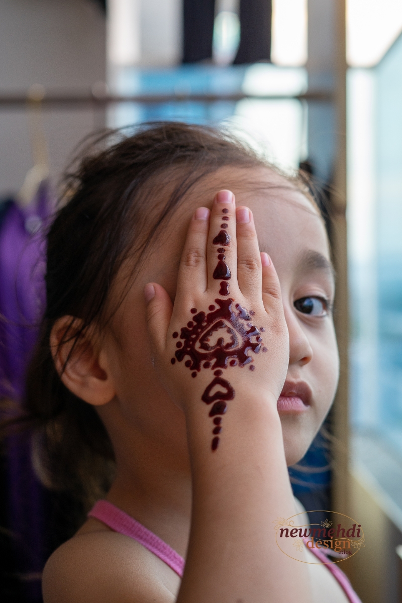 mehndi designs for kids