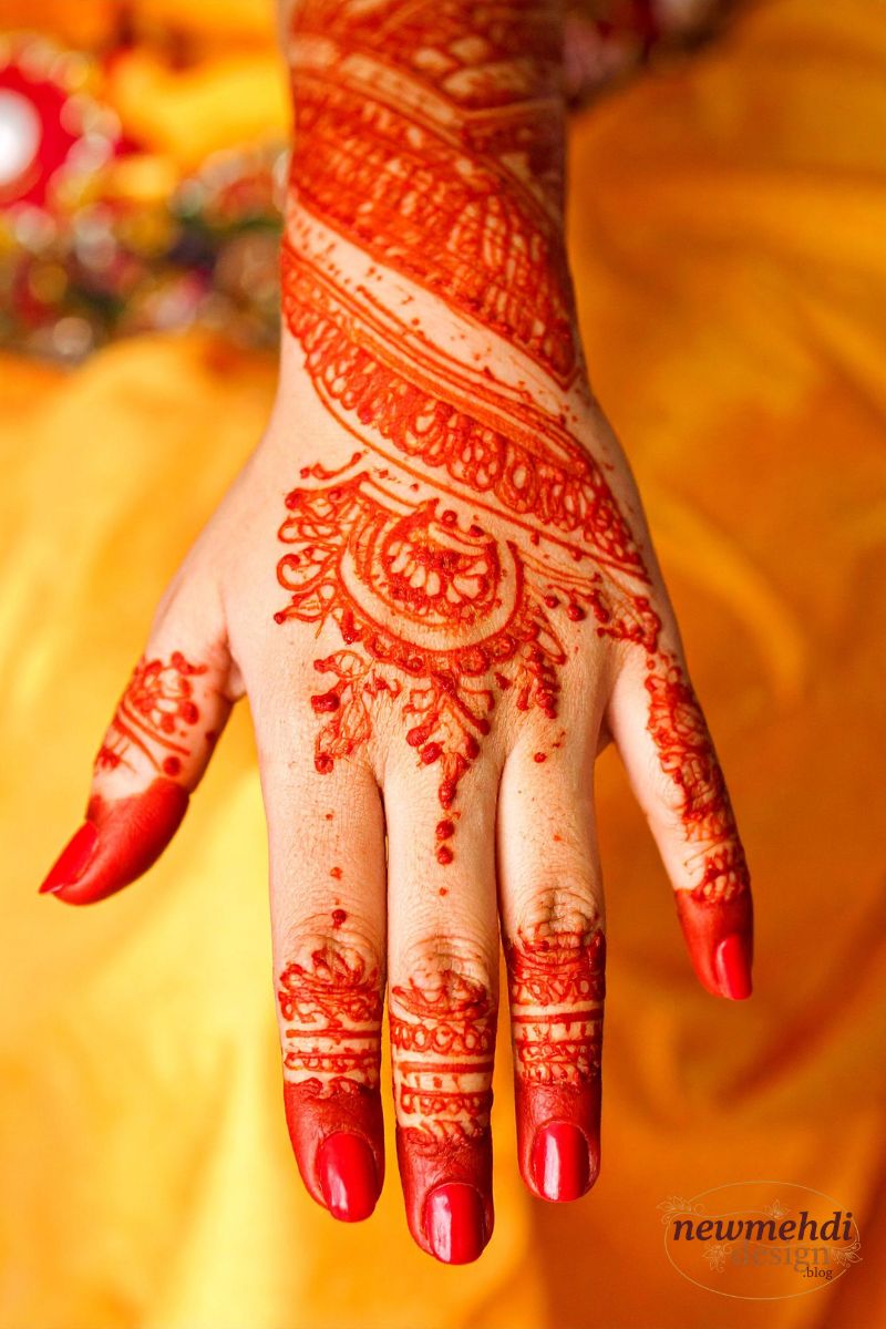 Rajasthani Full Hand Mehndi Designs