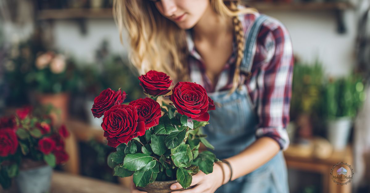 Custom Glitter Roses - Unique Personalized Flowers