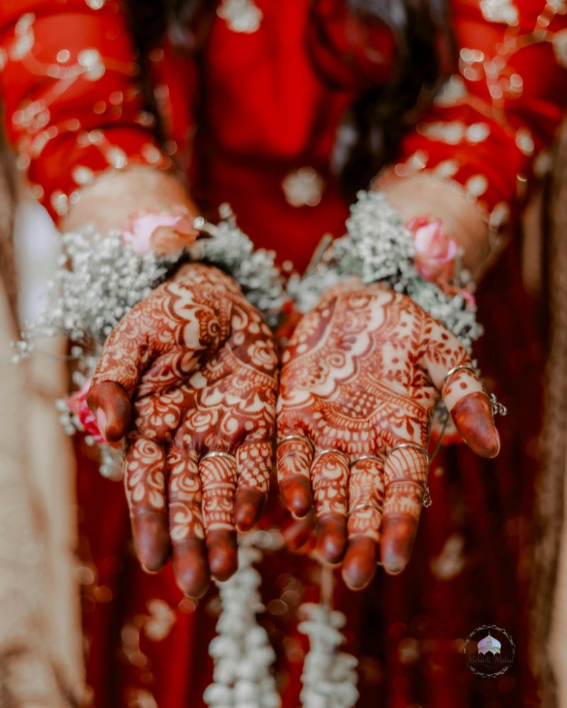 mehndi designs lotus​