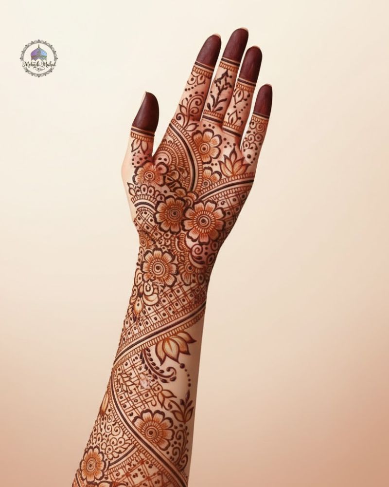 full hand mehndi designs for eid