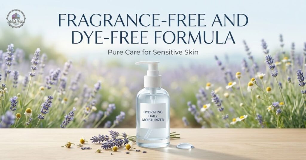 Fragrance-Free and Dye-Free Formula