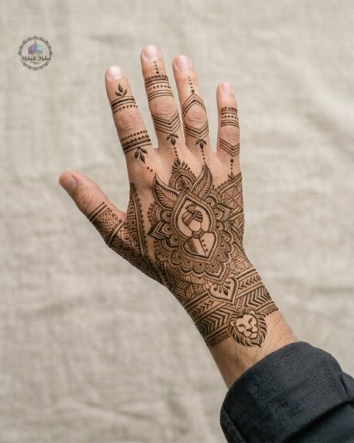 Groom Mehndi Designs: Traditional & Modern Ideas