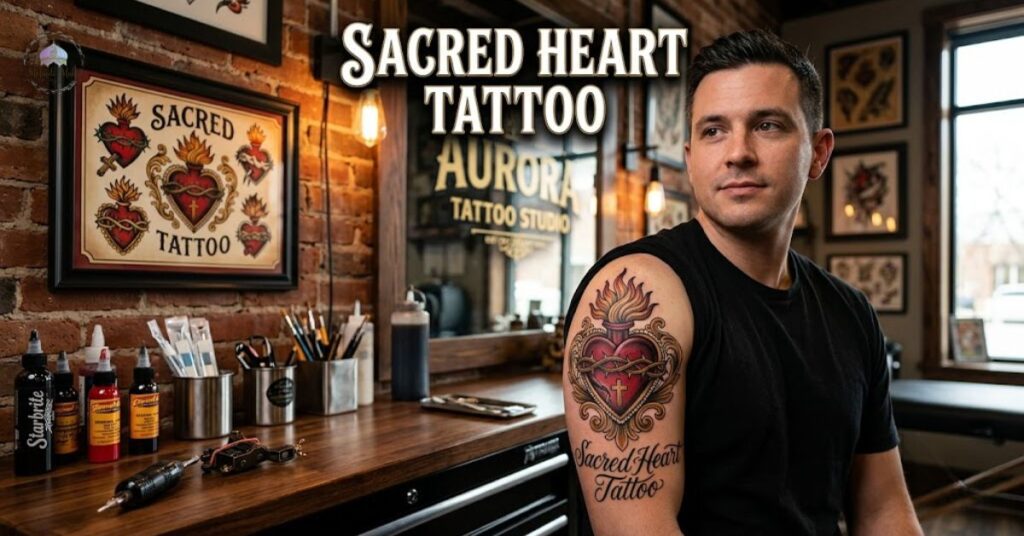 sacred heart tattoo