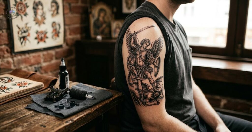 What Is a Saint Michael Tattoo?