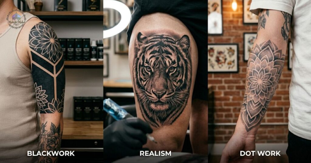 Blackwork, Realism & Dot Work Explained