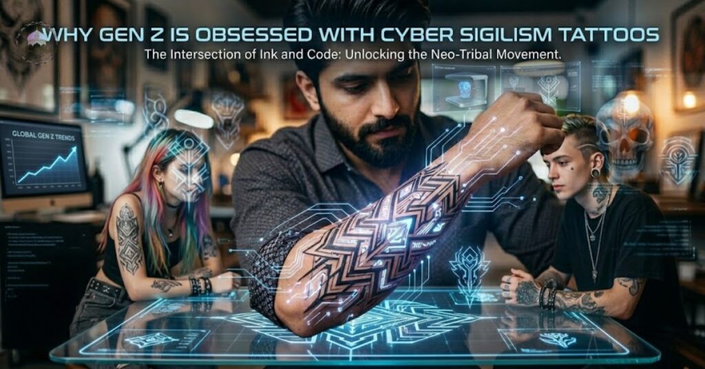 Why Gen Z Is Obsessed with Cyber Sigilism Tattoos