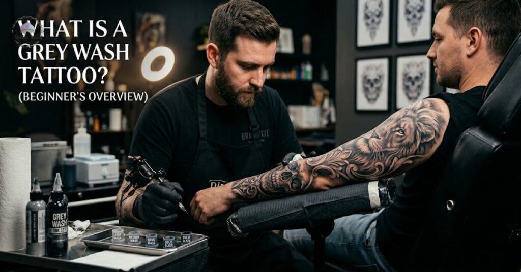 What Is a Grey Wash Tattoo?