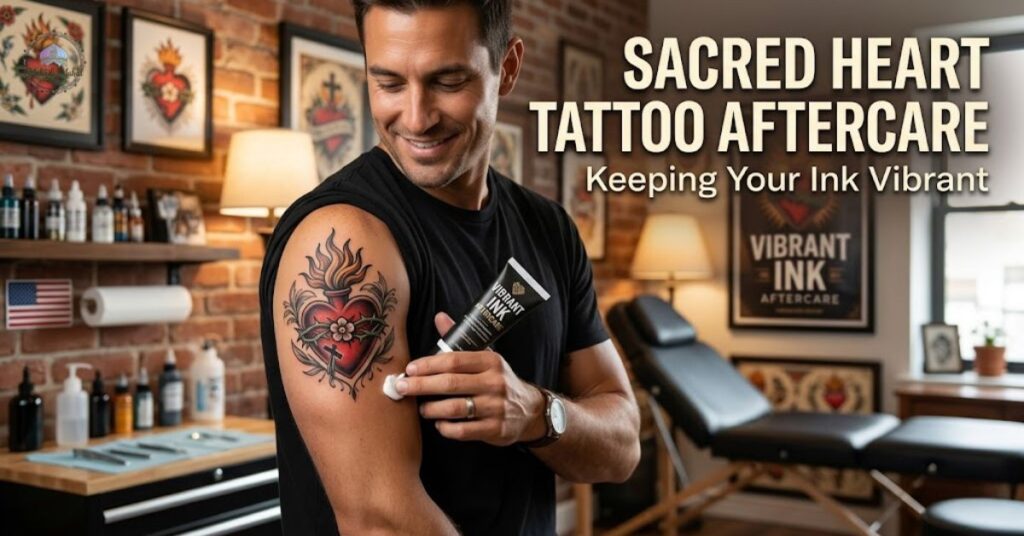 Sacred Heart Tattoo Aftercare — Keeping Your Ink Vibrant