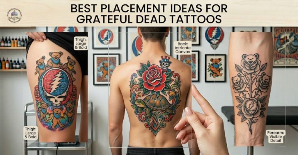 Best Placement Ideas for Grateful Dead Tattoos