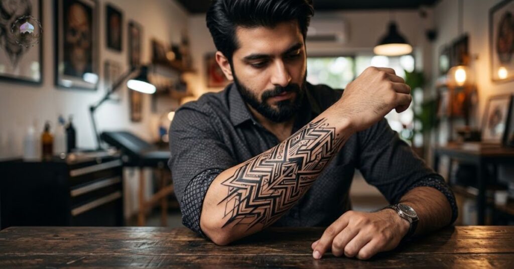 cyber sigilism tattoo