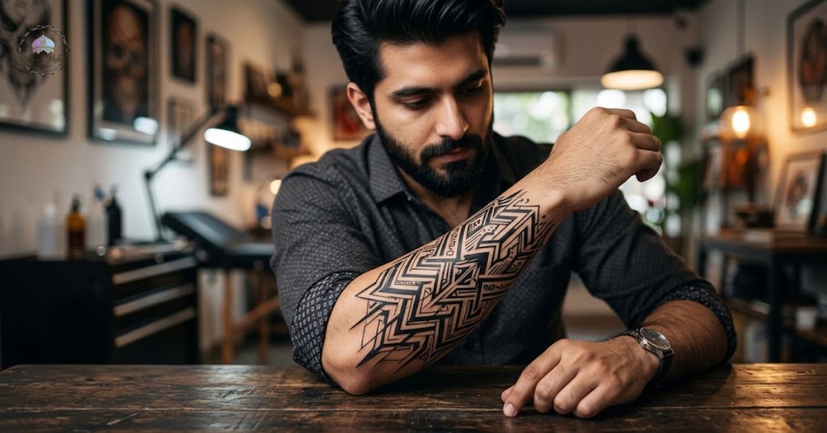cyber sigilism tattoo