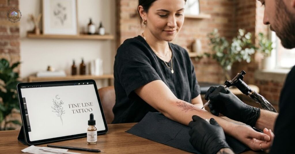 fine line tattoo