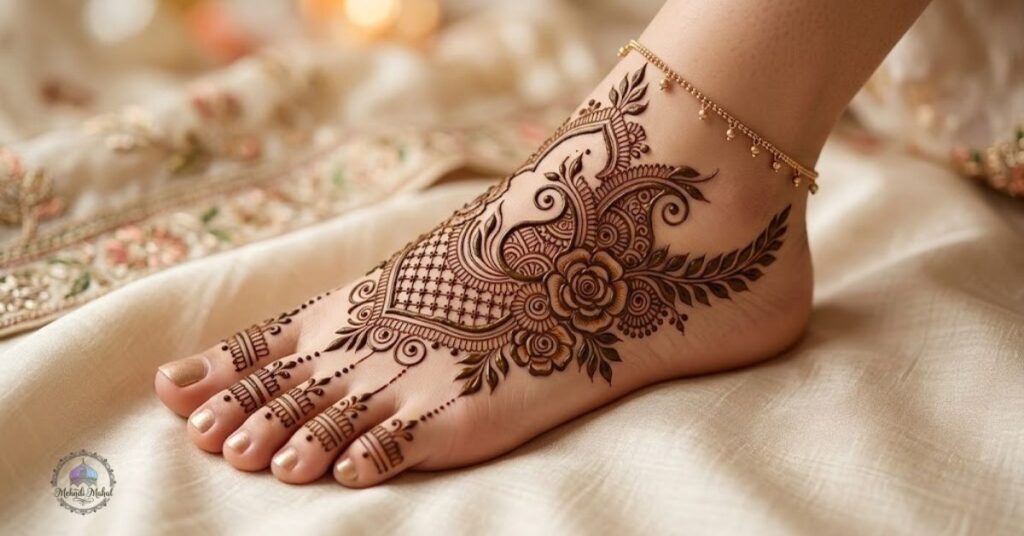 foot mehndi