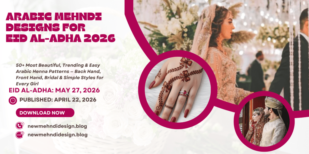 Arabic Mehndi Designs for Eid al-Adha 2026