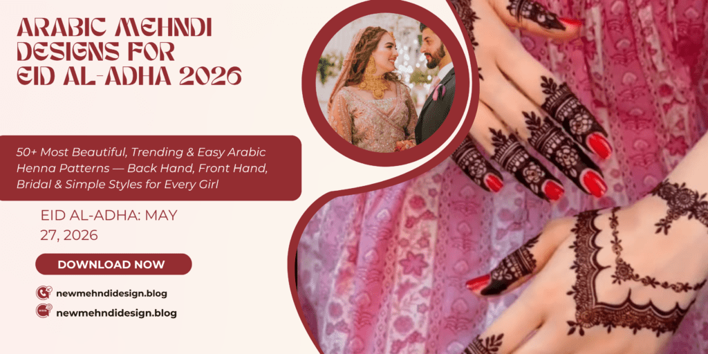Arabic Mehndi Designs for Eid al-Adha 2026