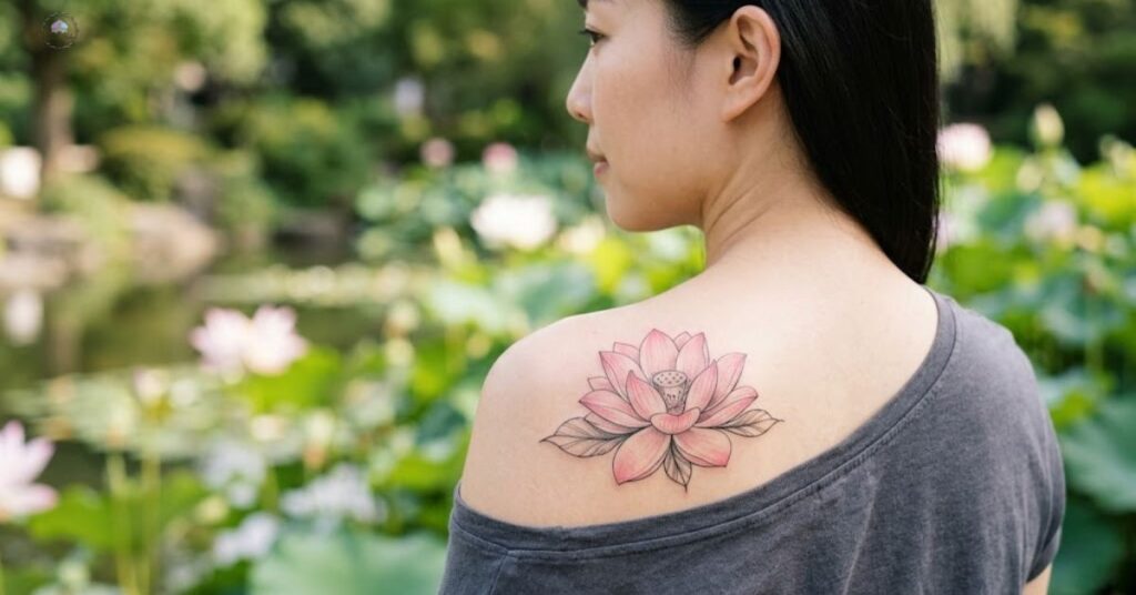 lotus flower tattoo