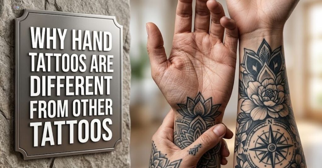Why Hand Tattoos Are Different From Other Tattoos