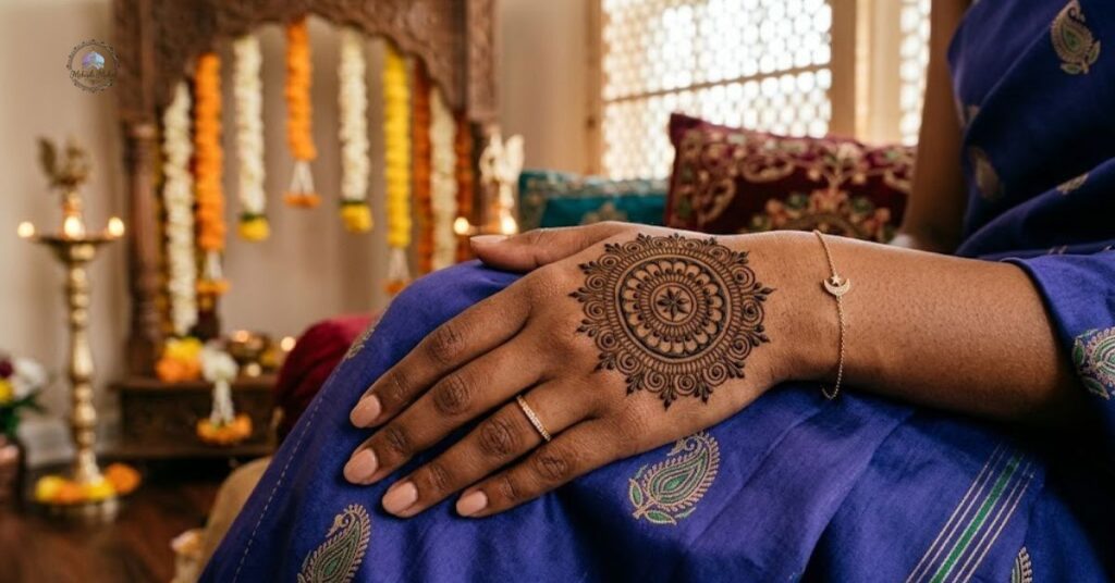 Mandala Circle Mehndi Designs