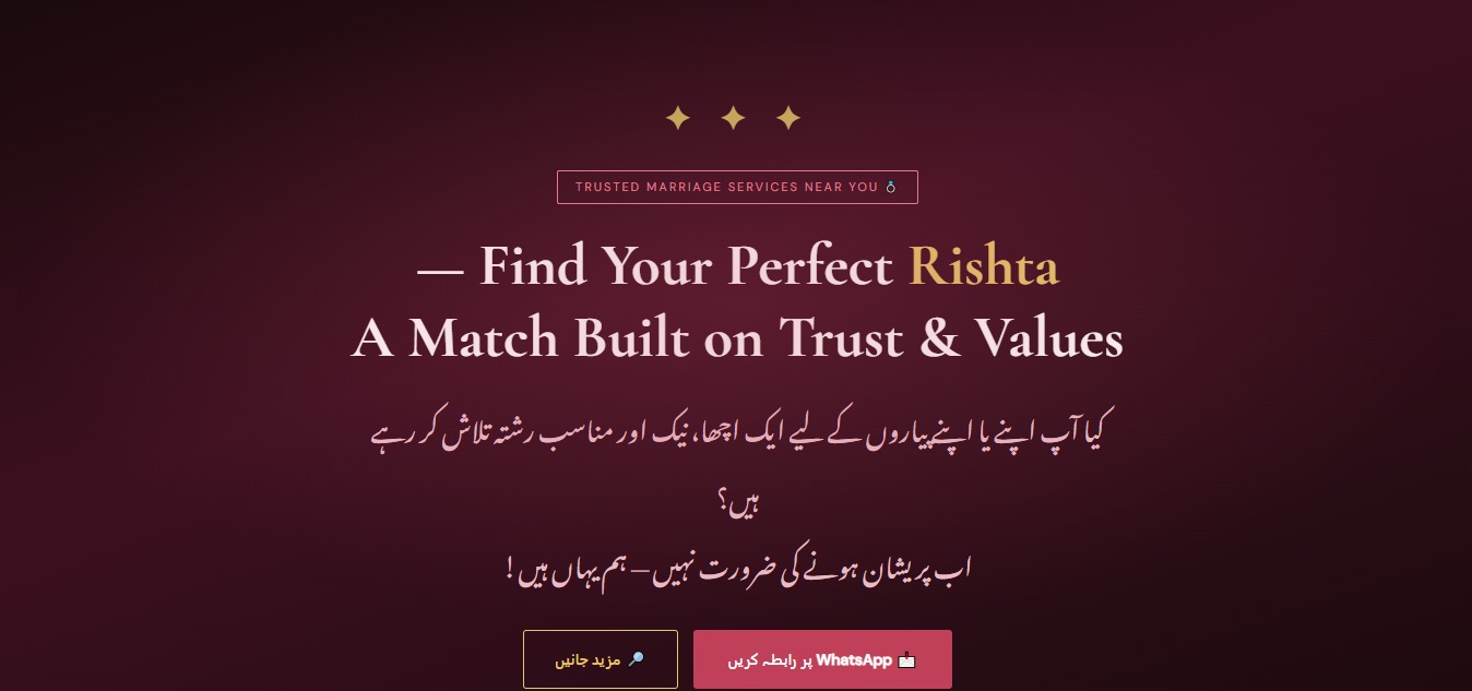 Find Your Perfect Rishta