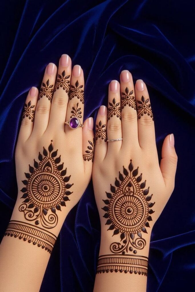 Arabic Mehndi Designs for Eid al-Adha 2026