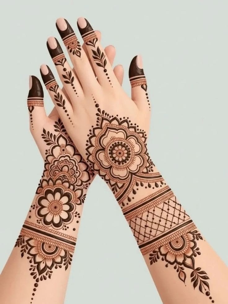 Arabic Mehndi Designs for Eid al-Adha 2026
