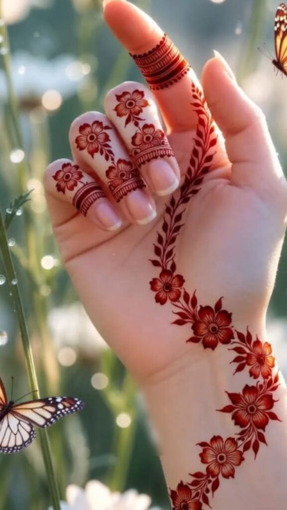 Arabic Mehndi Designs for Eid al-Adha 2026