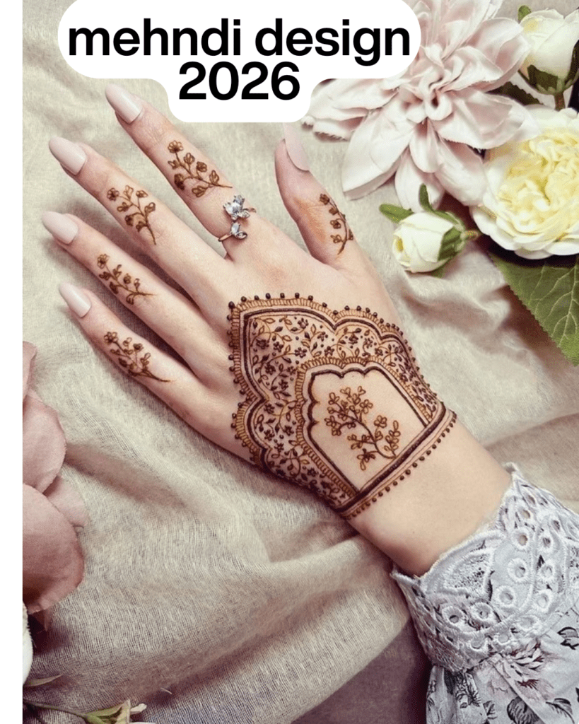 Simple & Beautiful Mehndi Design — Perfect for Every Occasion!