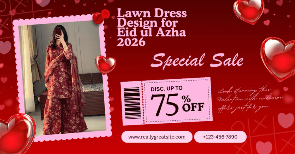 Lawn Dress Design for Eid ul Azha 2026