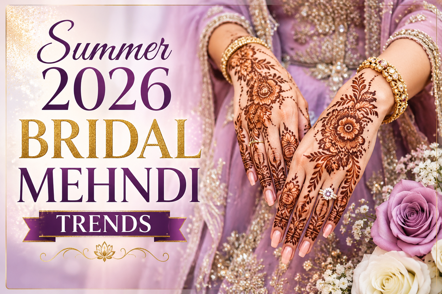 Summer 2026 Bridal Mehndi Designs: The Ultimate Trend Guide for Modern Brides in USA & UK