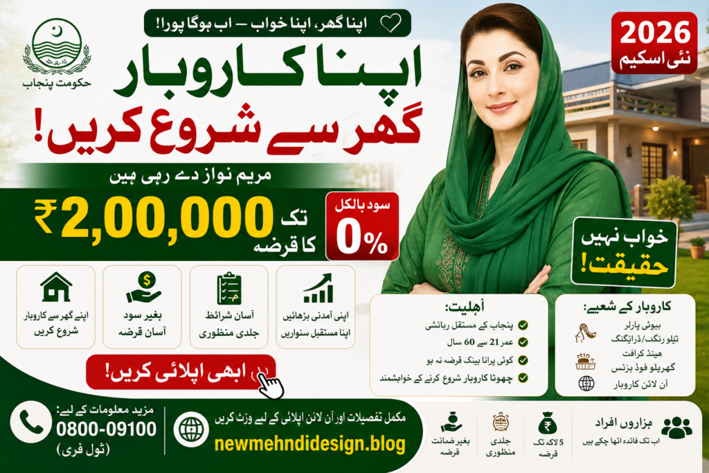 اپنی چھت اپنا گھر پروگرام آن لائن رجسٹریشن 2026 مکمل گائیڈ — 15 لاکھ سود فری قرضہ